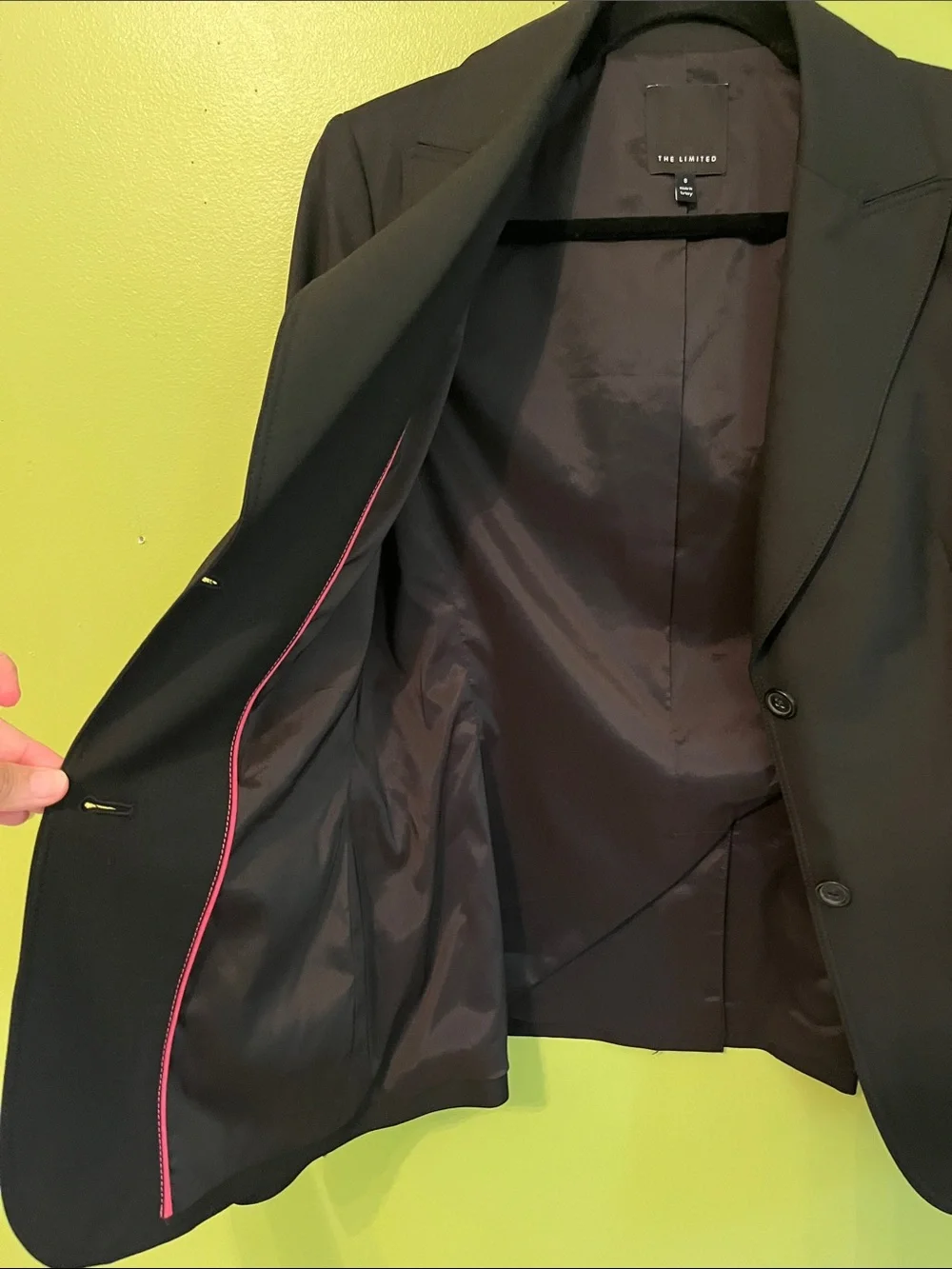 The Limited Classic Black Blazer